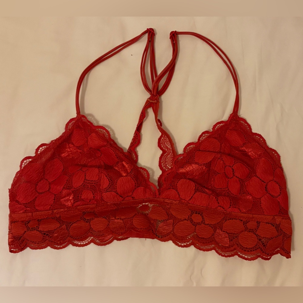 Racerback lace bralette